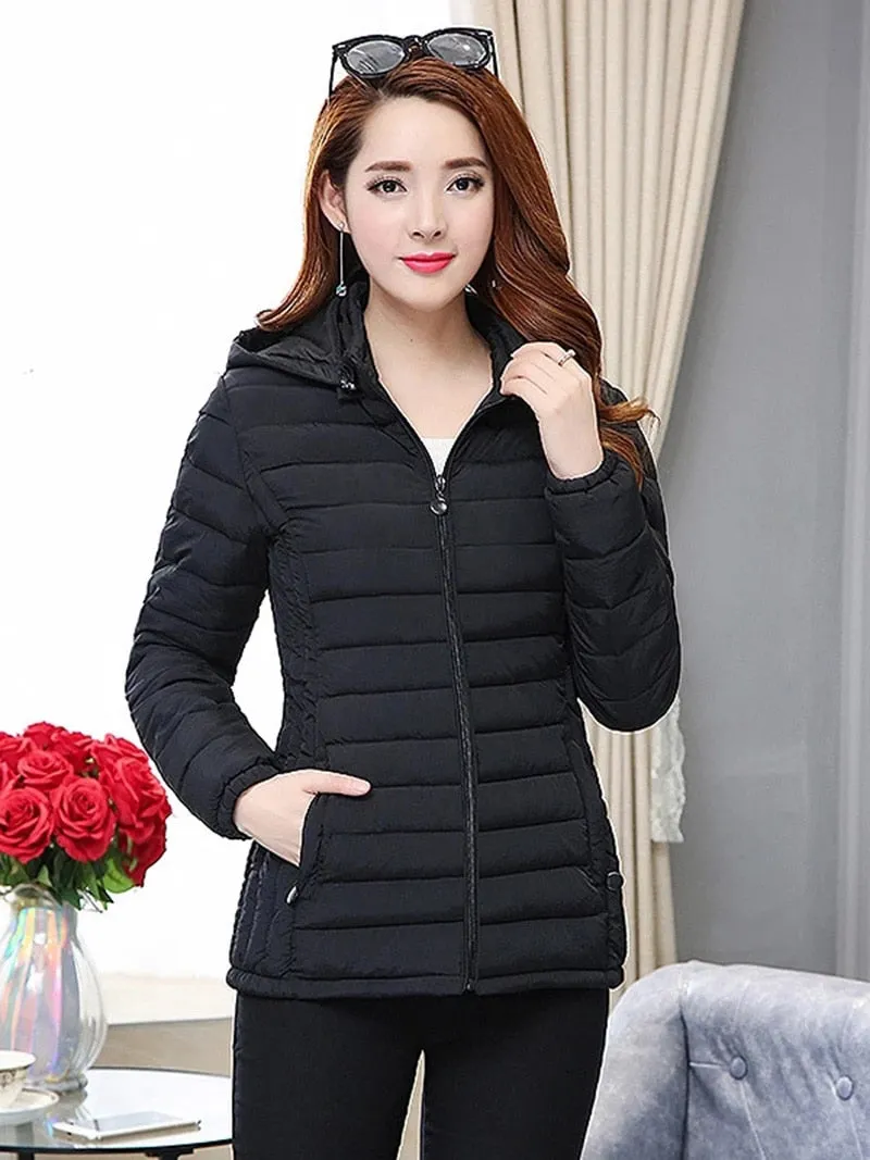 2023 New Winter Jacket High Quality Overcoat stand-callor Coat Women Fashion Jackets Winter Warm Woman Clothing Casual Parkas