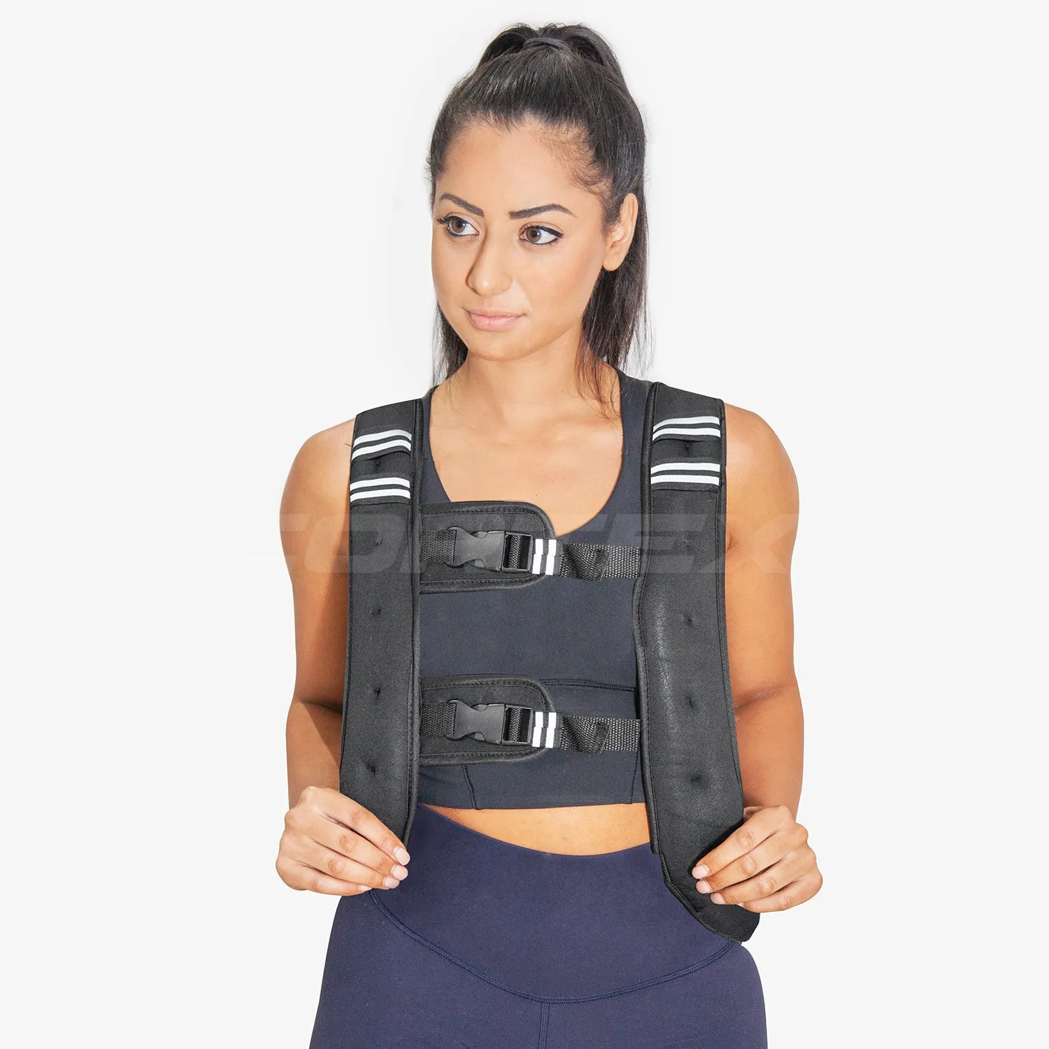 Adjustable 10kg Weight Vest, Resistance Training - Lifespan