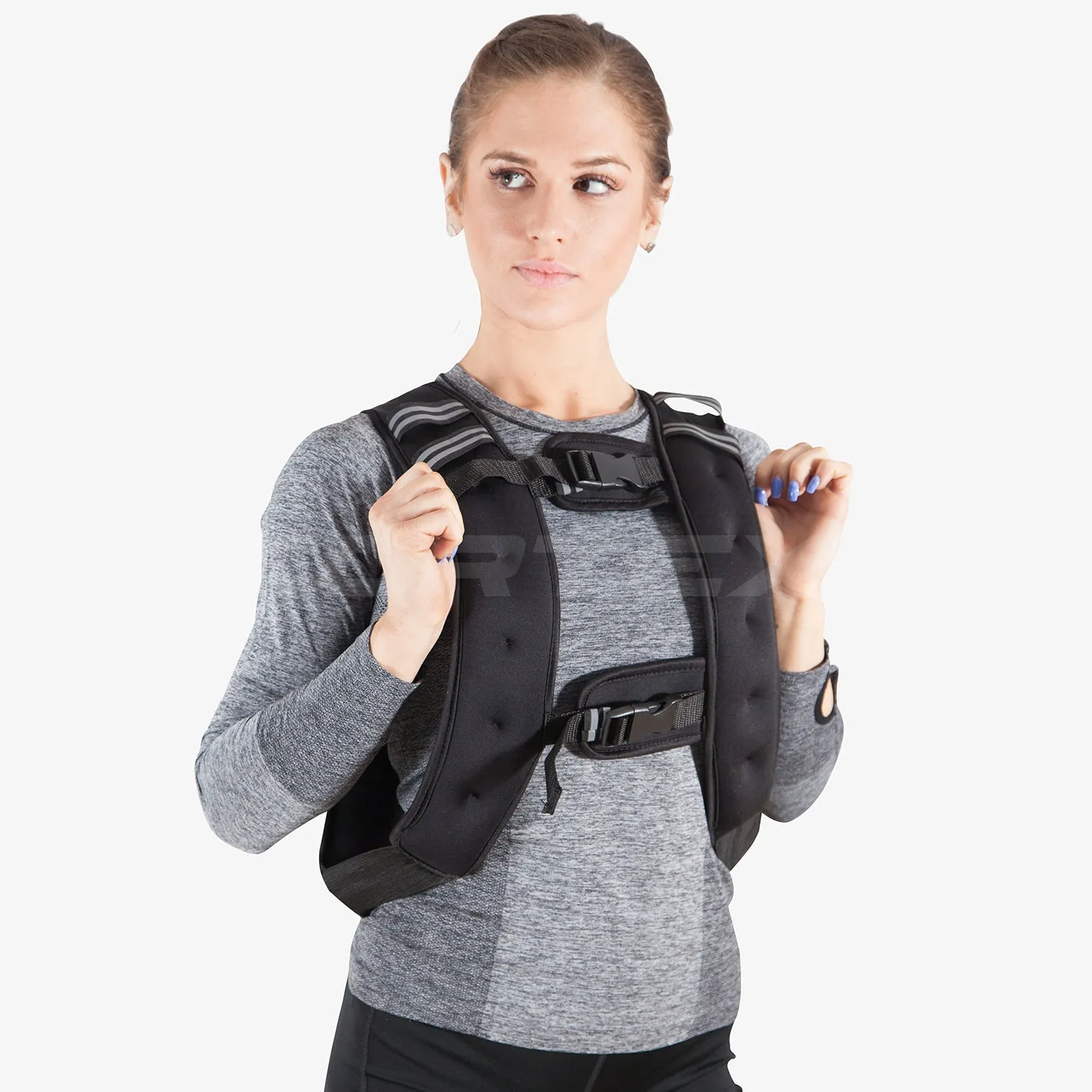 Adjustable 10kg Weight Vest, Resistance Training - Lifespan