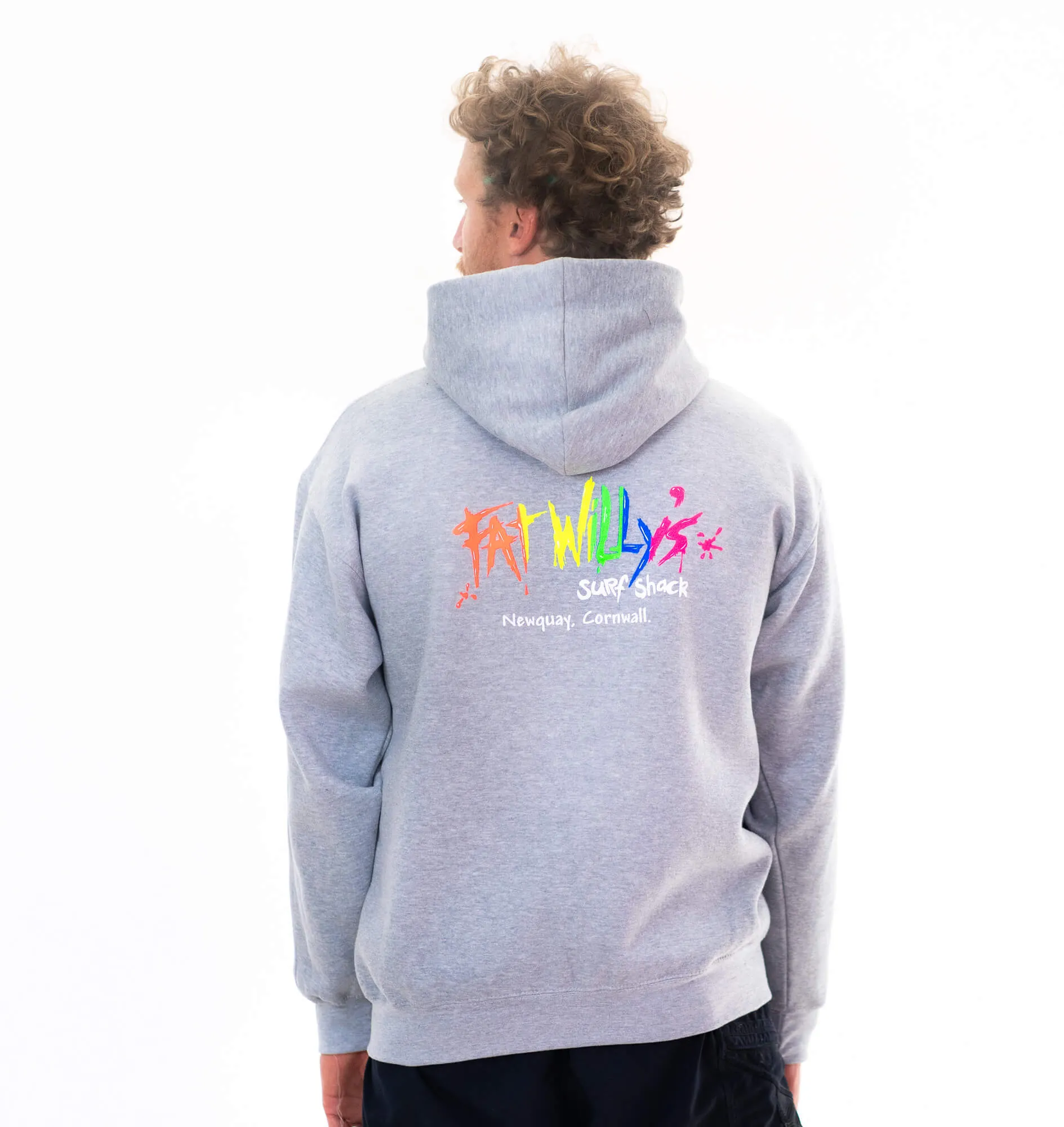 Adult Zip Hoodie Heather Grey