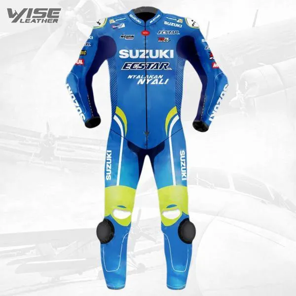 Alex Rins Suzuki Motogp Motorcycle Leather Suit 2018