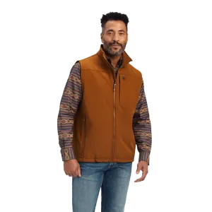 Ariat Men's Logo Softshell Chestnut Serape Vests