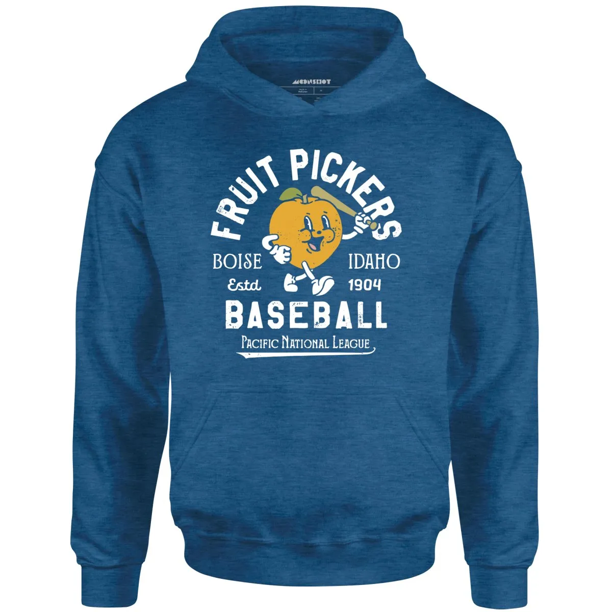 Boise Fruit Pickers - Idaho - Vintage Defunct Baseball Teams - Unisex Hoodie