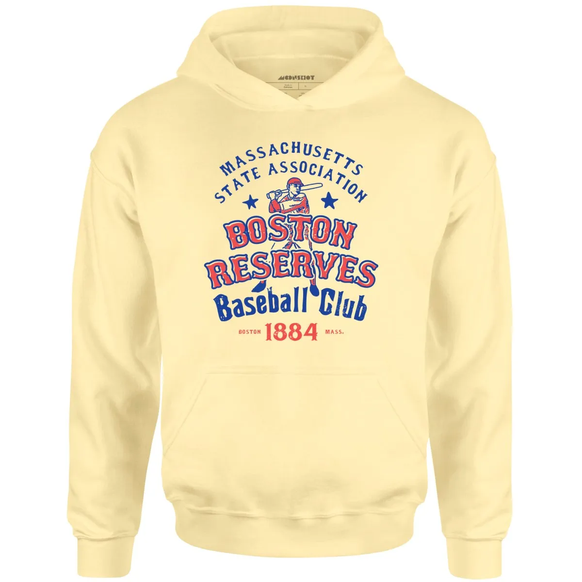 Boston Reserves - Massachusetts - Vintage Defunct Baseball Teams - Unisex Hoodie