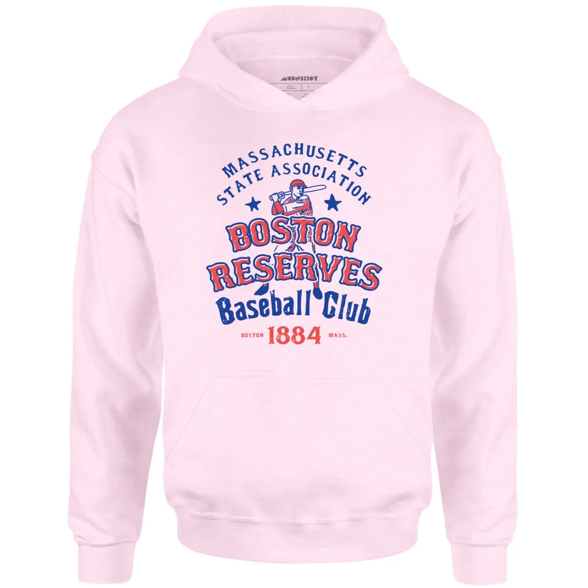 Boston Reserves - Massachusetts - Vintage Defunct Baseball Teams - Unisex Hoodie