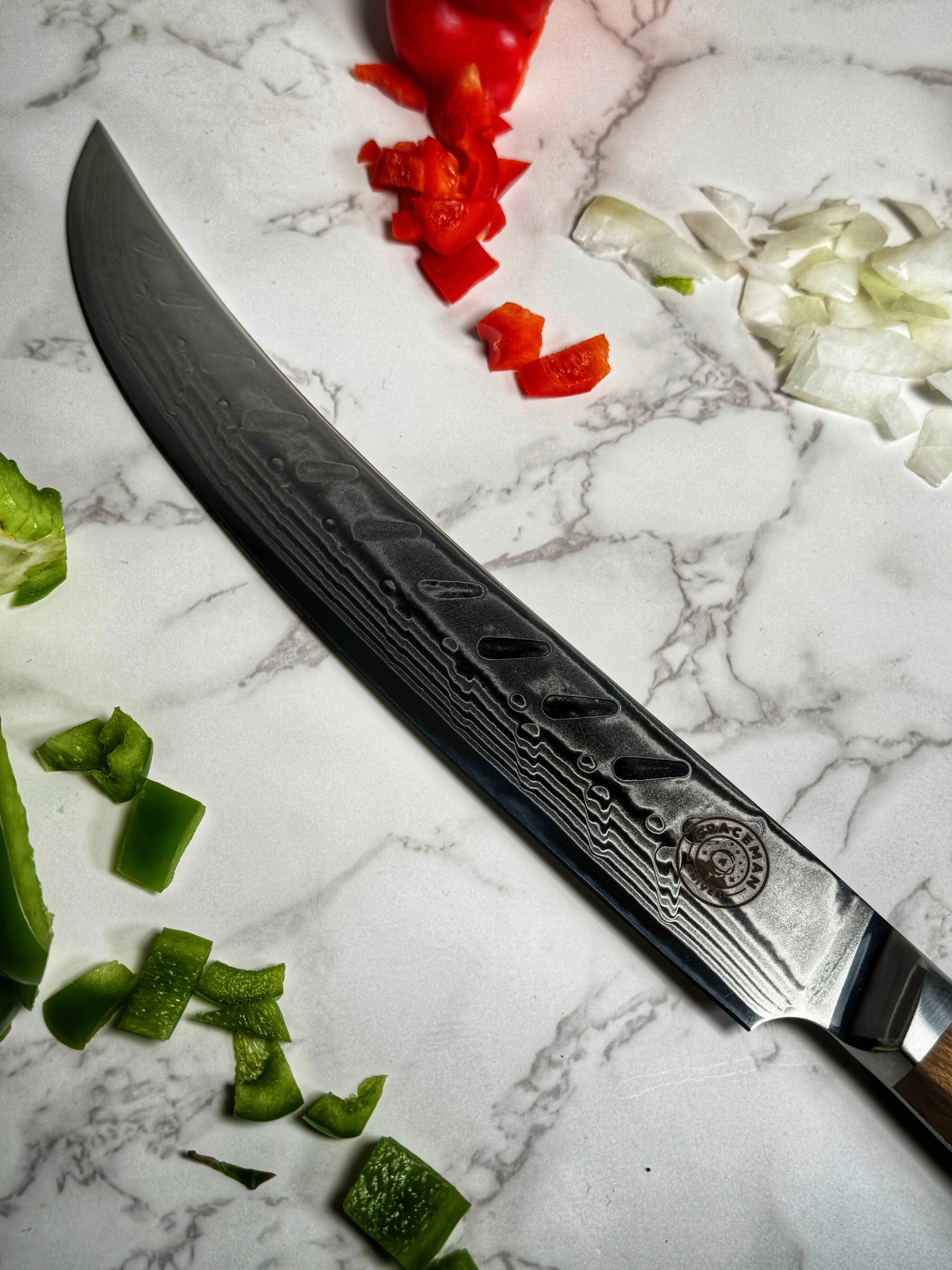 Butcher's Scimitar Knife