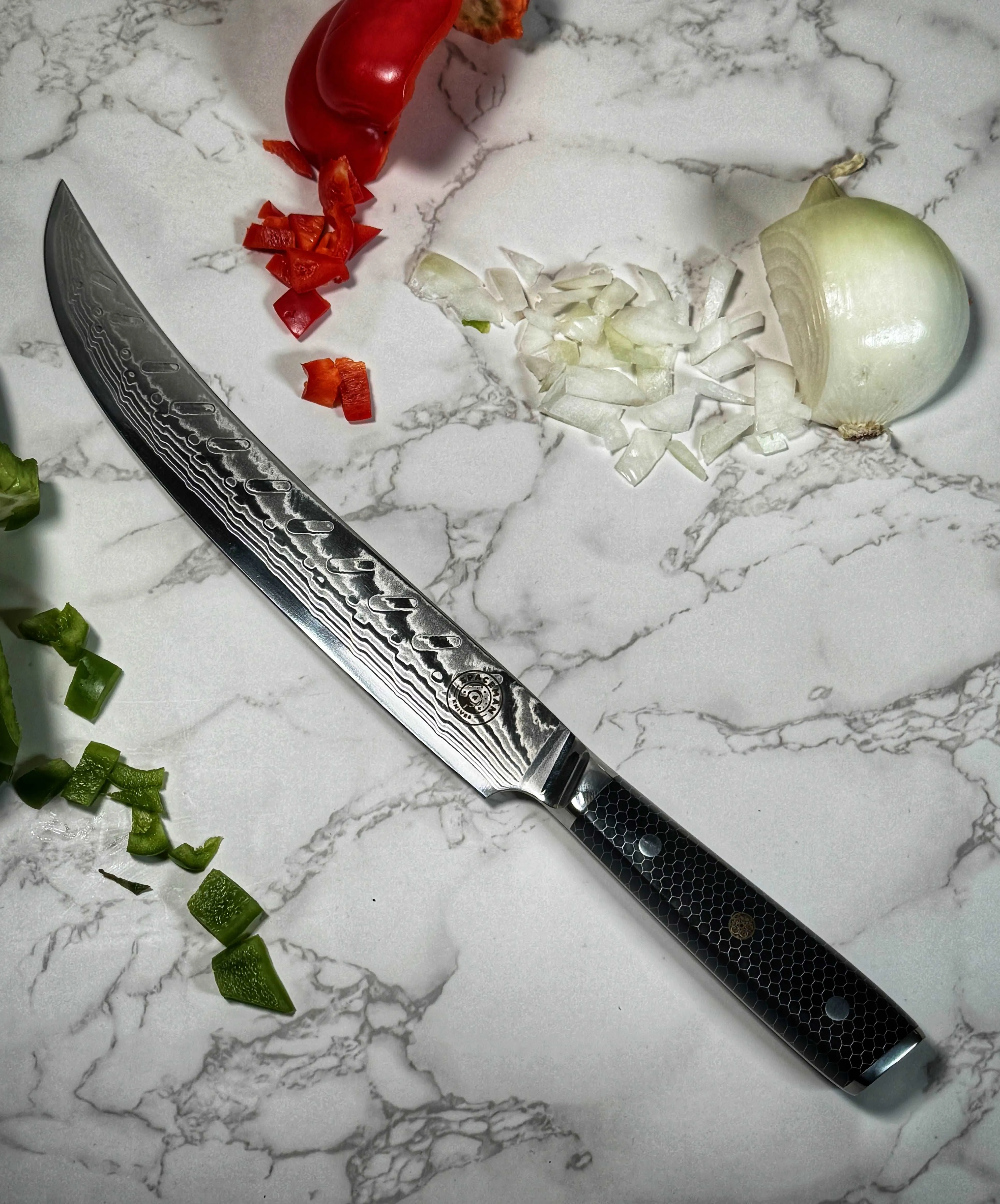 Butcher's Scimitar Knife