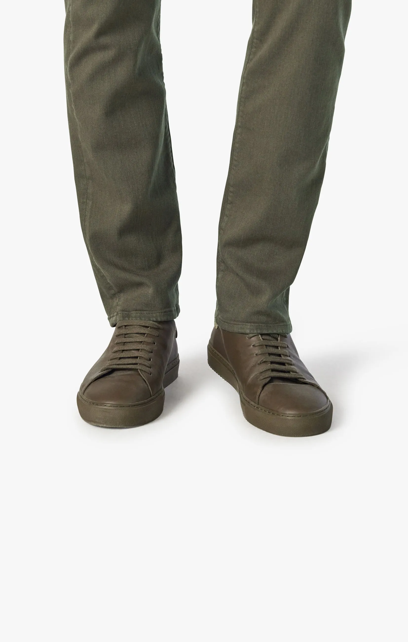 Charisma Classic Fit Pants in Green Comfort