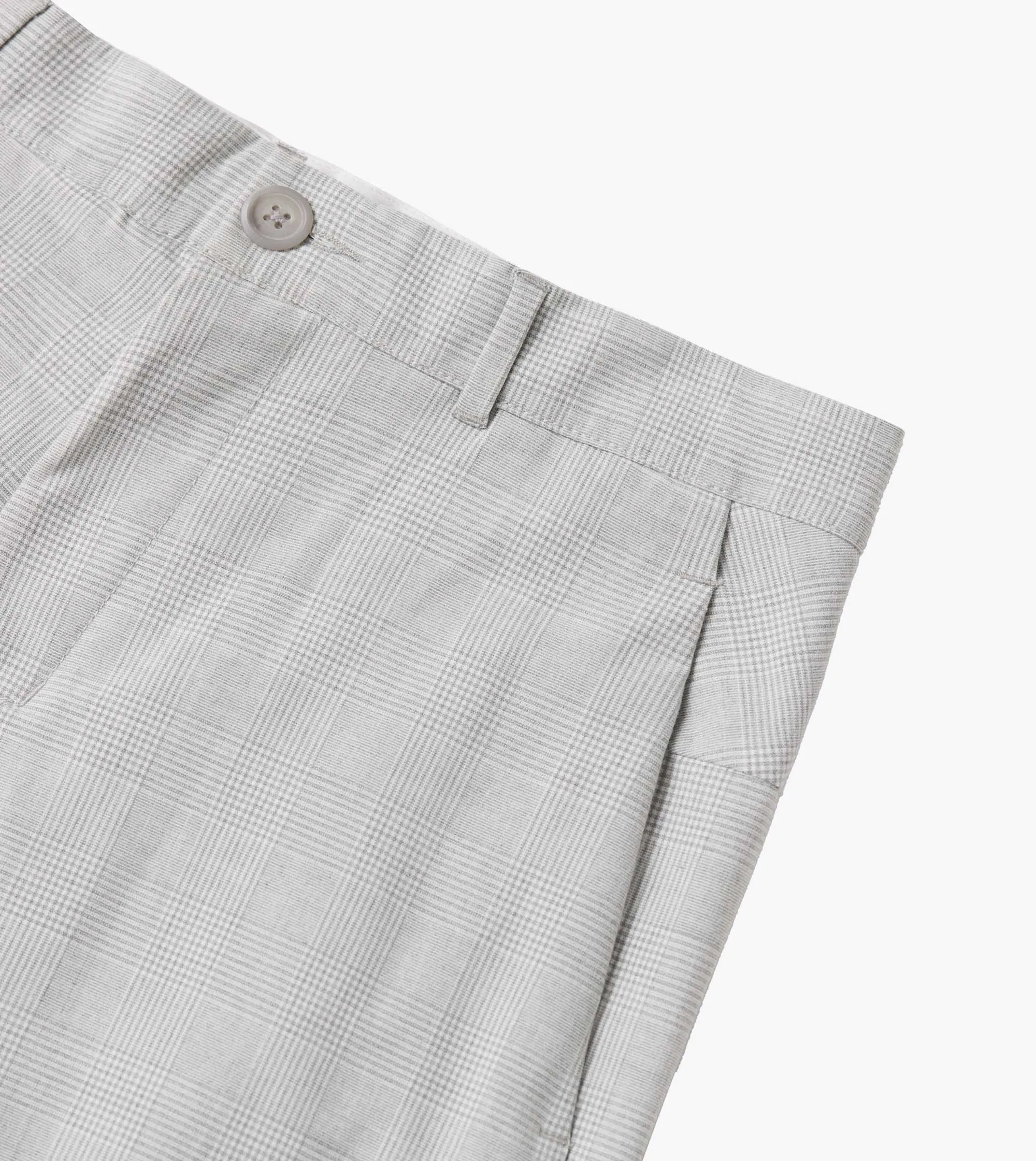 Check Box Pant Lt Grey