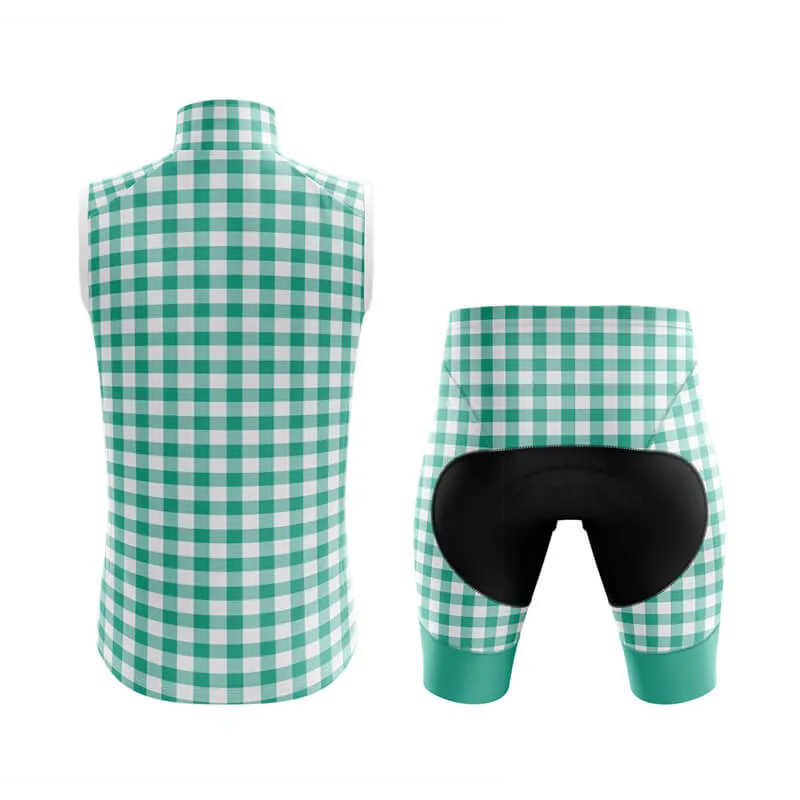 Checkered (Green) Club Cycling Kit