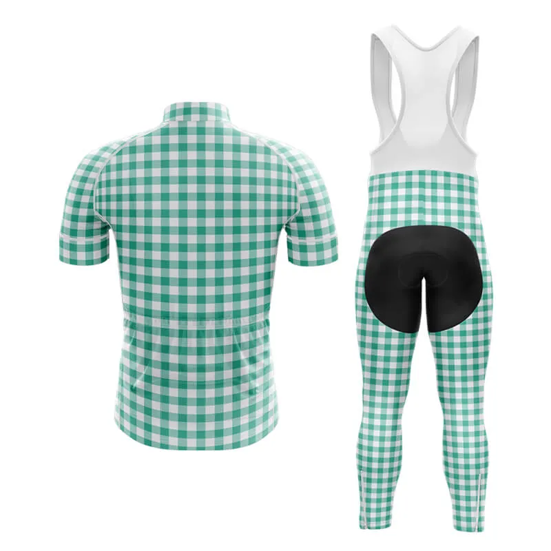 Checkered (Green) Club Cycling Kit