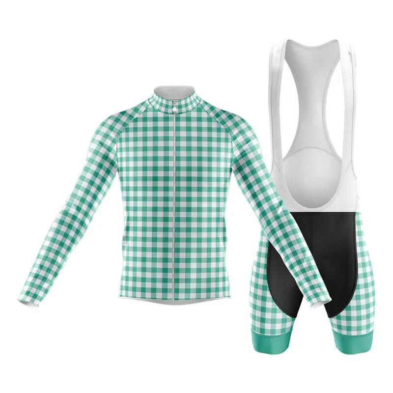 Checkered (Green) Club Cycling Kit