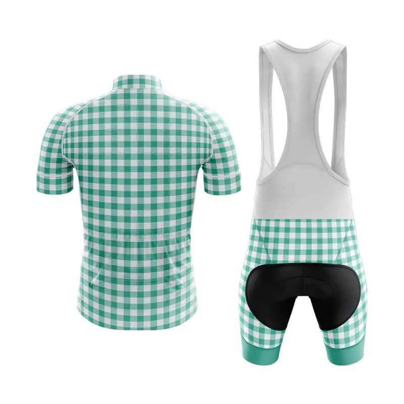 Checkered (Green) Club Cycling Kit