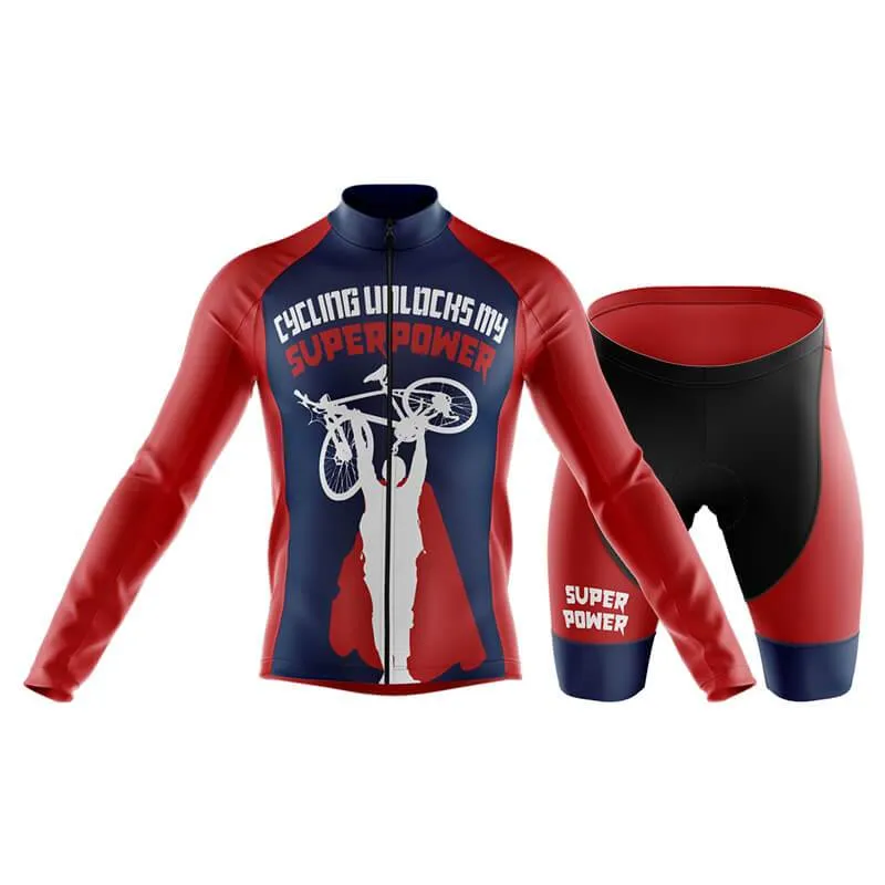 Cycling Unlocks My Super Powers (V3) Club Cycling Kit