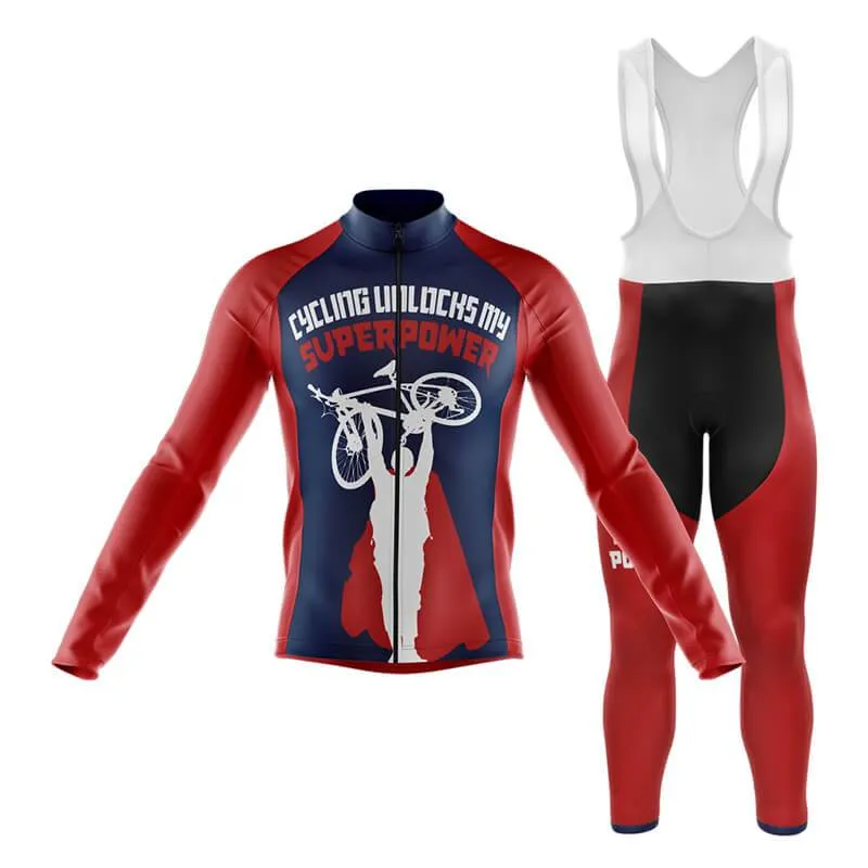 Cycling Unlocks My Super Powers (V3) Club Cycling Kit