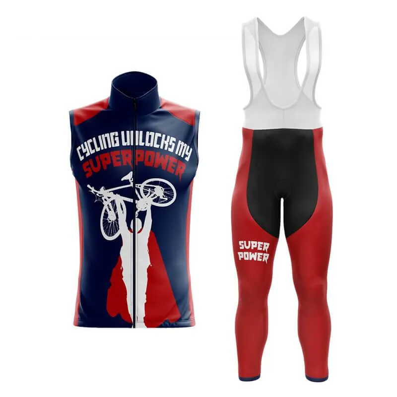 Cycling Unlocks My Super Powers (V3) Club Cycling Kit