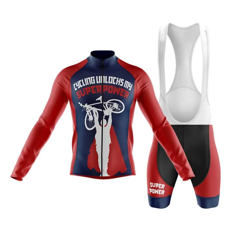 Cycling Unlocks My Super Powers (V3) Club Cycling Kit