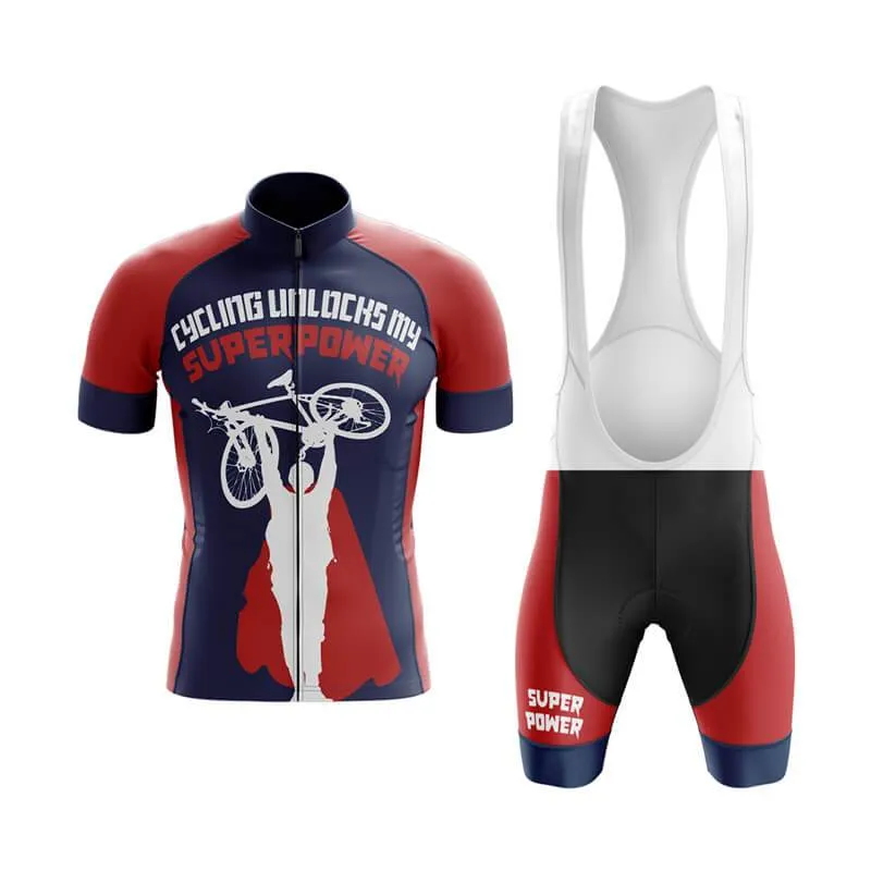 Cycling Unlocks My Super Powers (V3) Club Cycling Kit