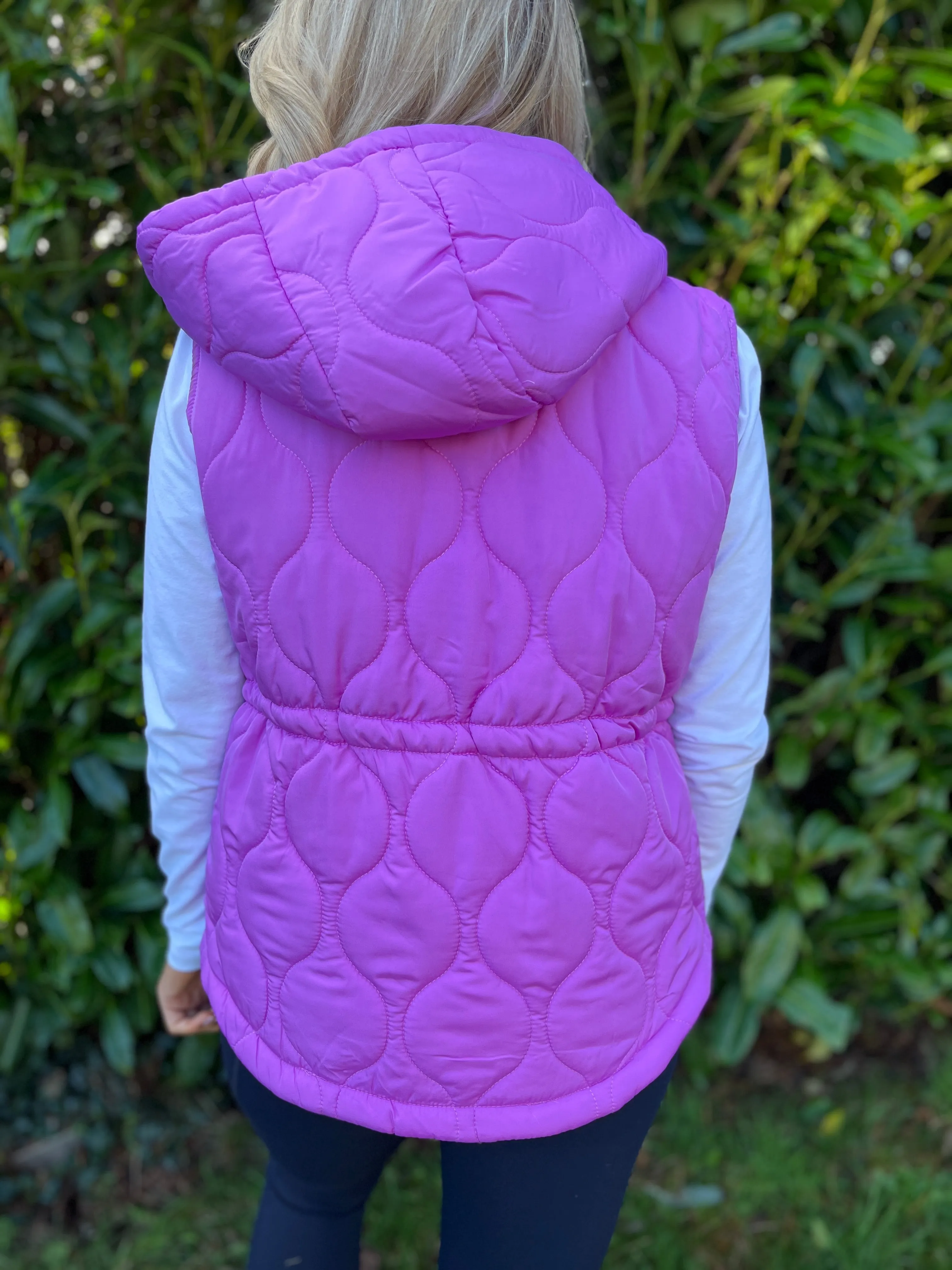 Denise Purple Gilet