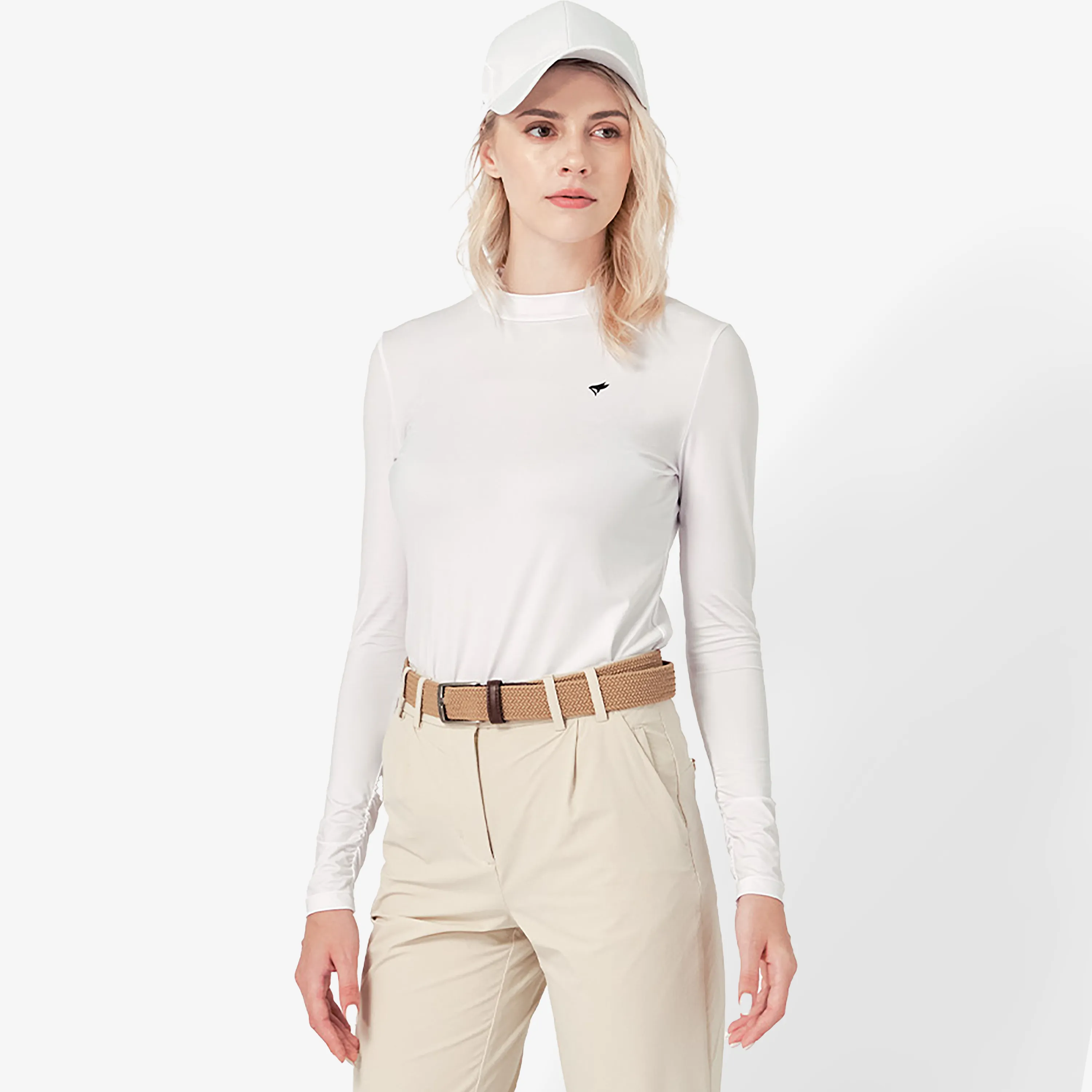 Falcosia Women Base Layer- White