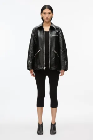 Faux Leather Ranch Jacket