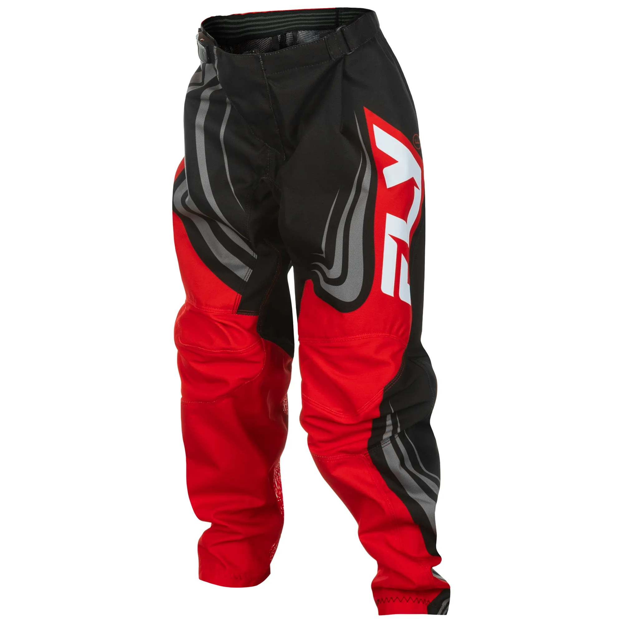 Fly Racing 2025 Youth F-16 Pants Black Red White