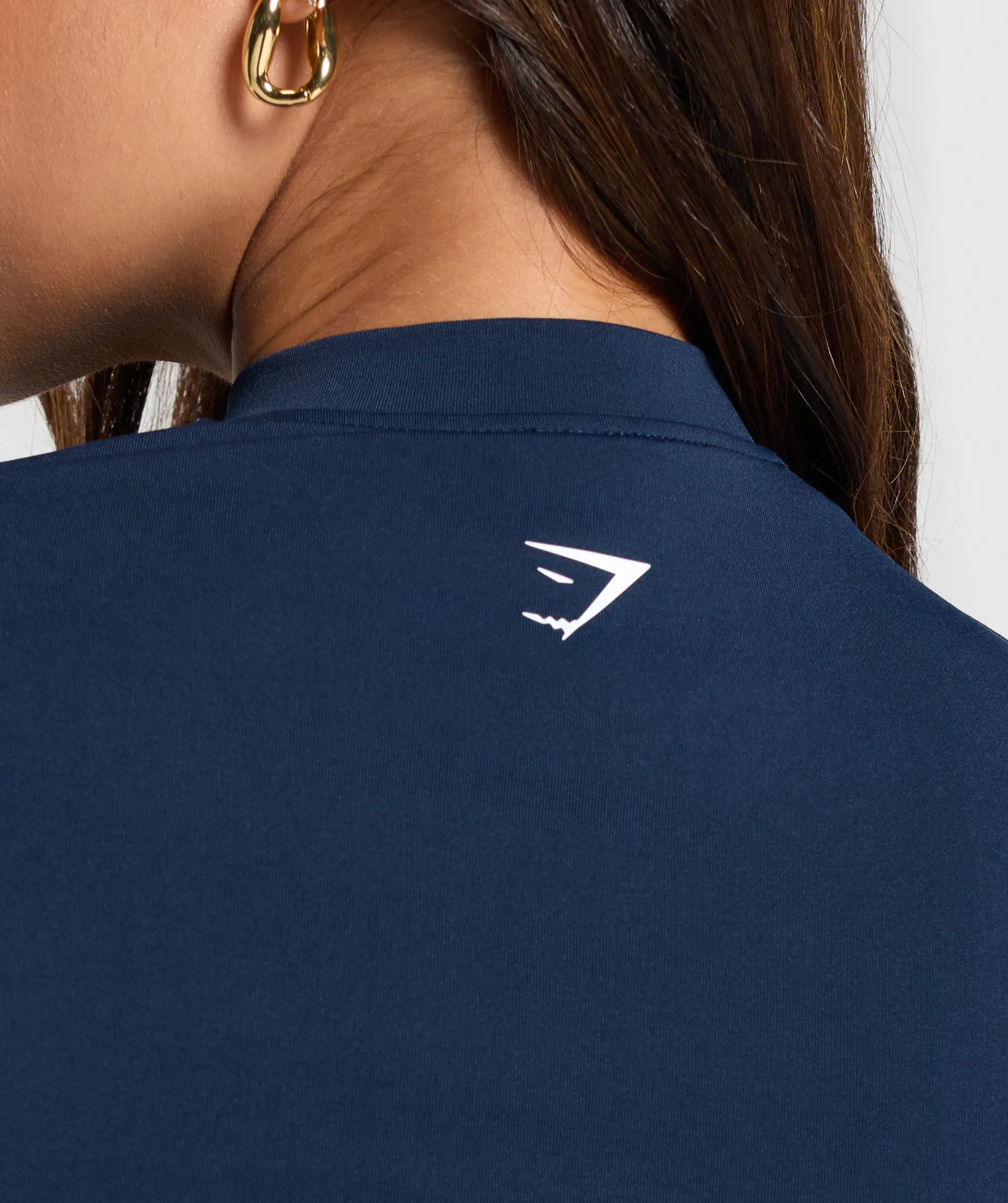 Gymshark Everyday Seamless Zip Tracktop - Navy