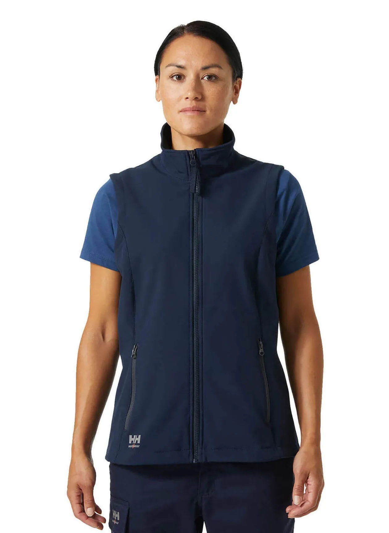 Helly Hansen Women's Manchester Softshell Vests, Navy