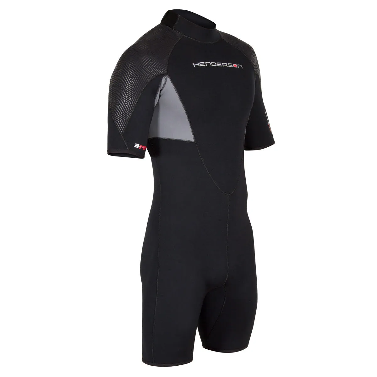 Henderson 3mm Mens Thermoprene Pro Back Zip Shorty Wetsuit