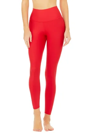 High-Waist Airlift Legging - Scarlet