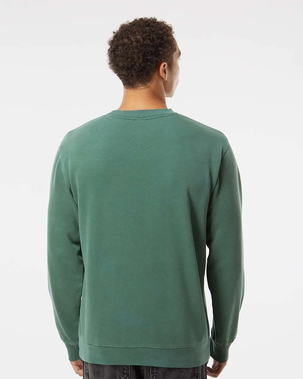 Independent Trading Co. Midweight Pigment-Dyed Crewneck Sweatshirt PRM3500