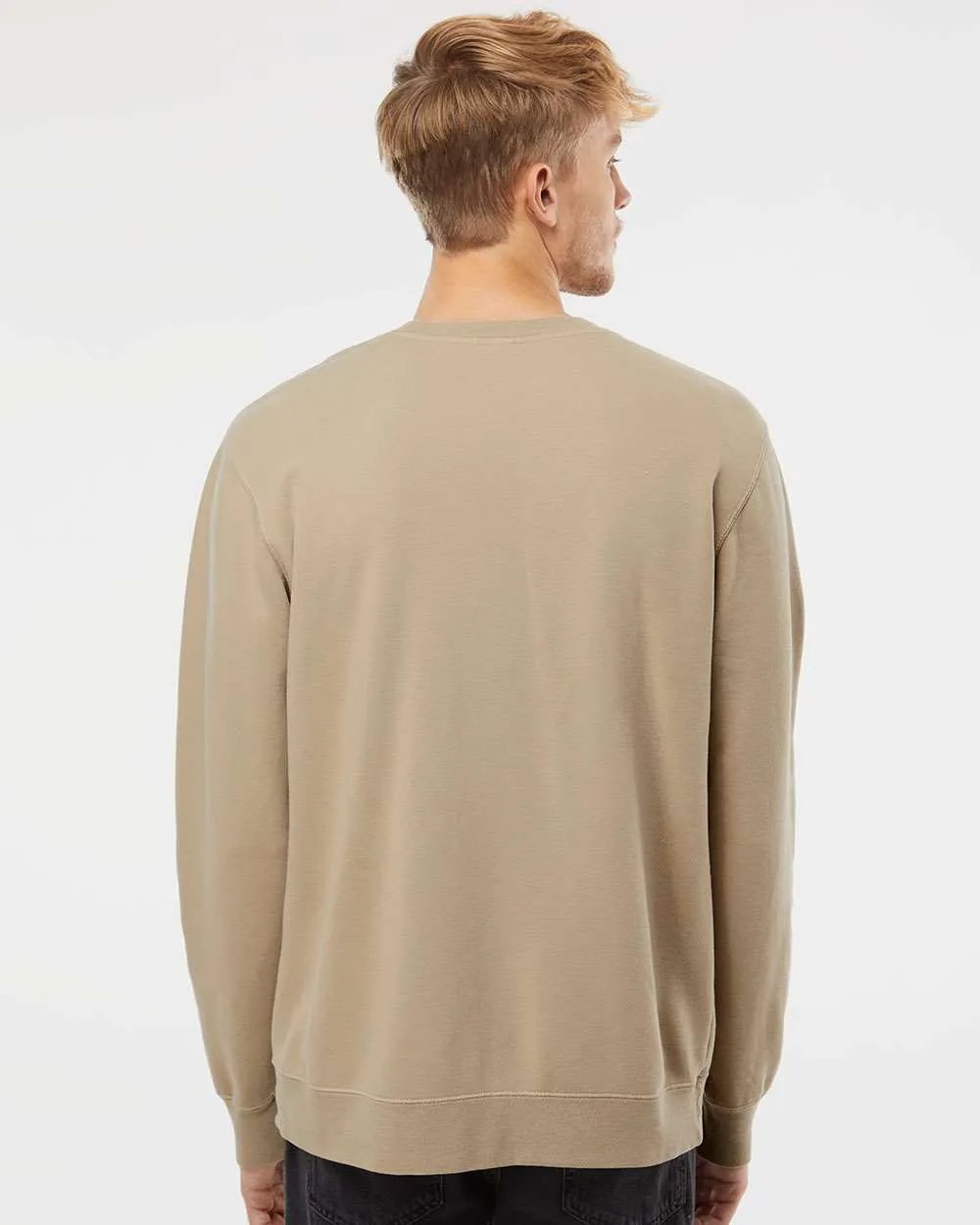 Independent Trading Co. Midweight Pigment-Dyed Crewneck Sweatshirt PRM3500