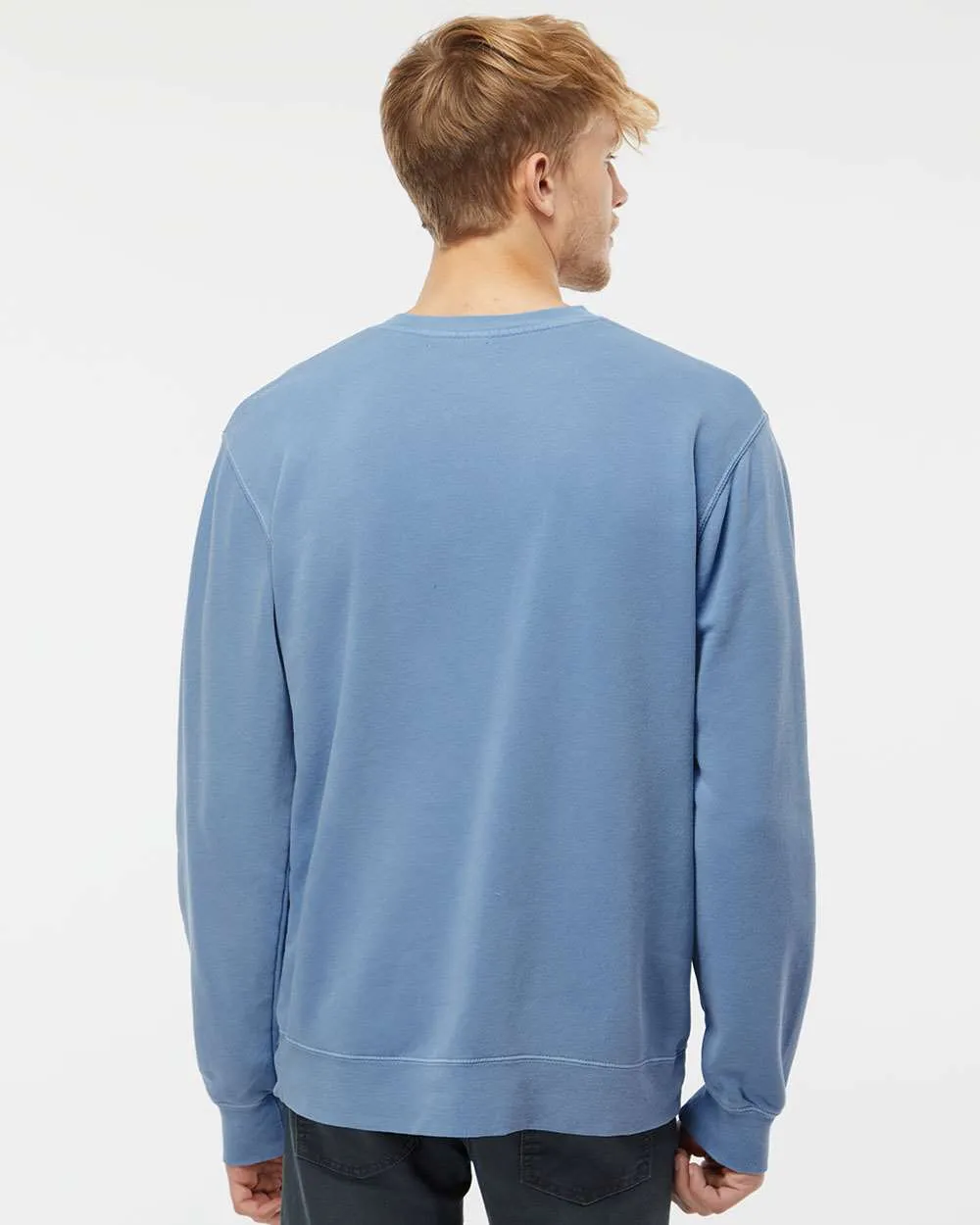 Independent Trading Co. Midweight Pigment-Dyed Crewneck Sweatshirt PRM3500