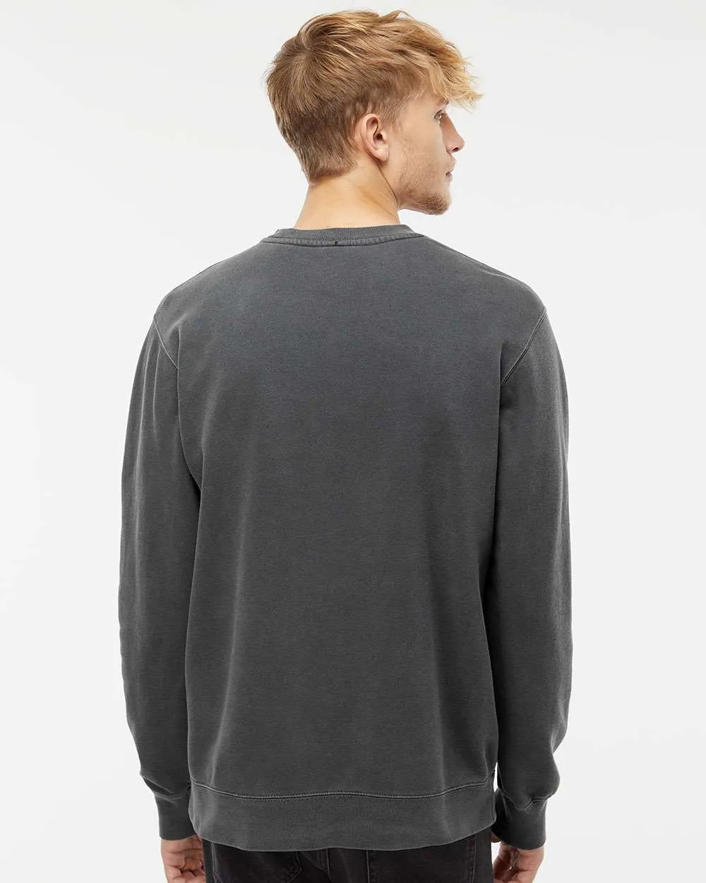 Independent Trading Co. Midweight Pigment-Dyed Crewneck Sweatshirt PRM3500