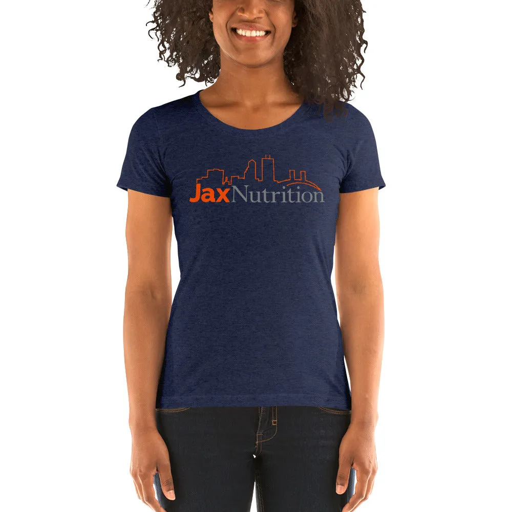 Jax Nutrition Full Color Logo Ladies' short sleeve t-shirt (Bella   Canvas 8413)