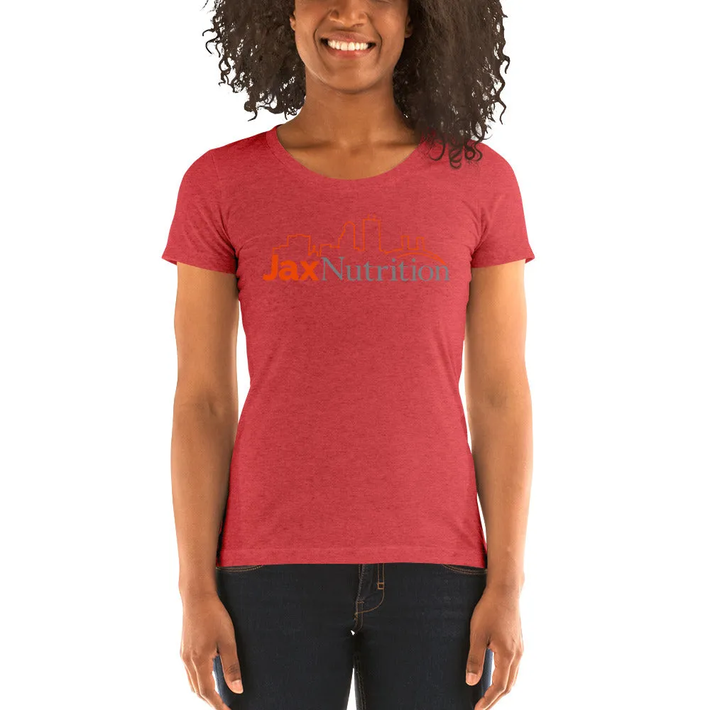 Jax Nutrition Full Color Logo Ladies' short sleeve t-shirt (Bella   Canvas 8413)