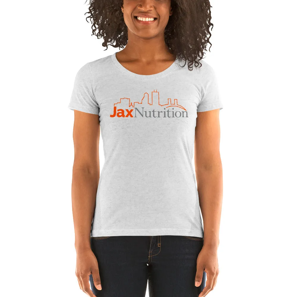 Jax Nutrition Full Color Logo Ladies' short sleeve t-shirt (Bella   Canvas 8413)