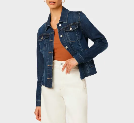 Joe's Jeans - Relaxed Jacket with Raw Hem in Carolyn