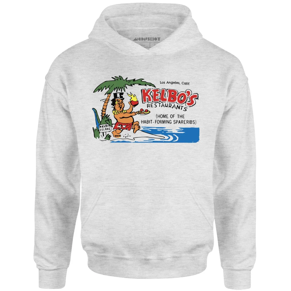 Kelbo's v2 - Los Angeles, CA - Vintage Tiki Bar - Unisex Hoodie