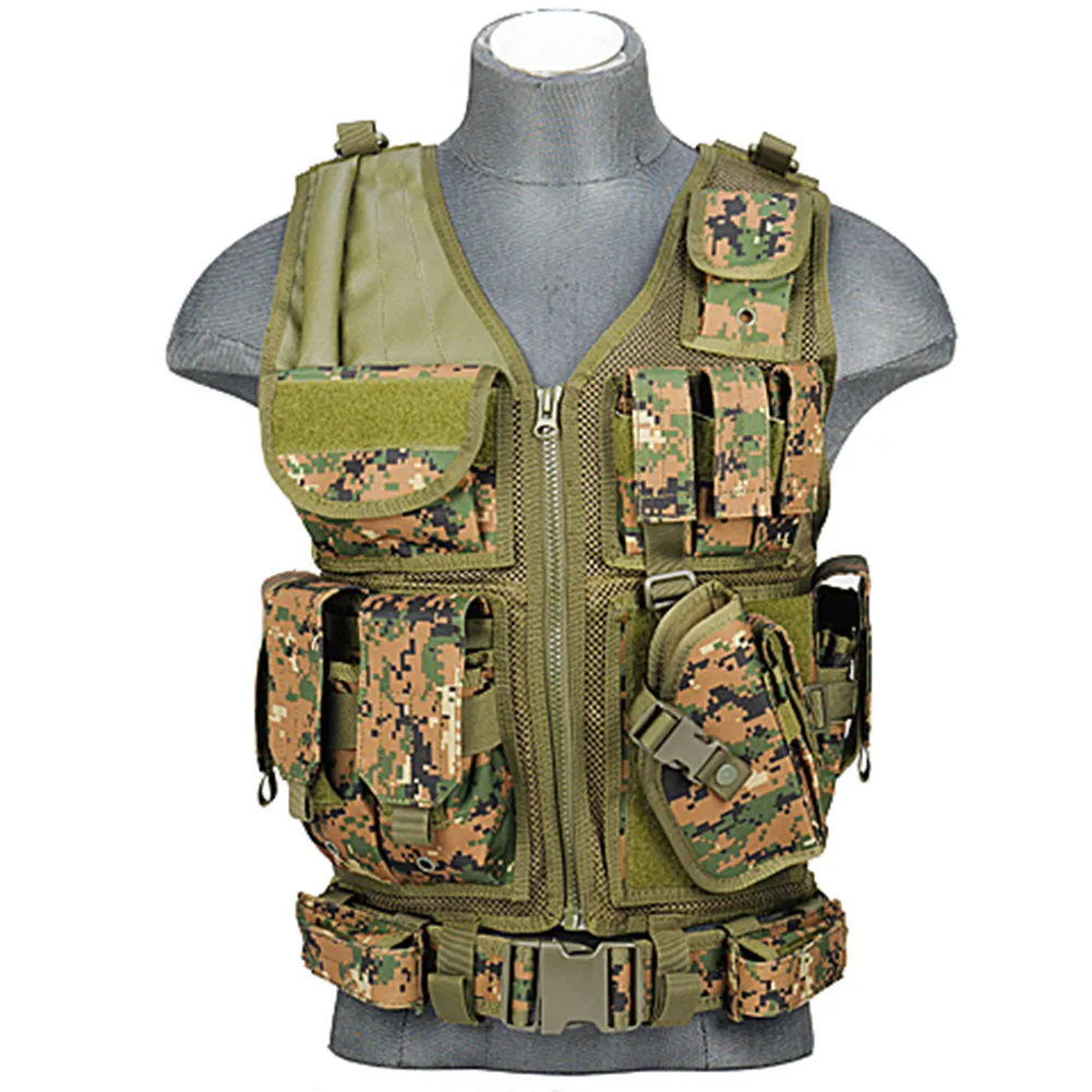 Lancer Tactical Cross Draw Vest with Holster