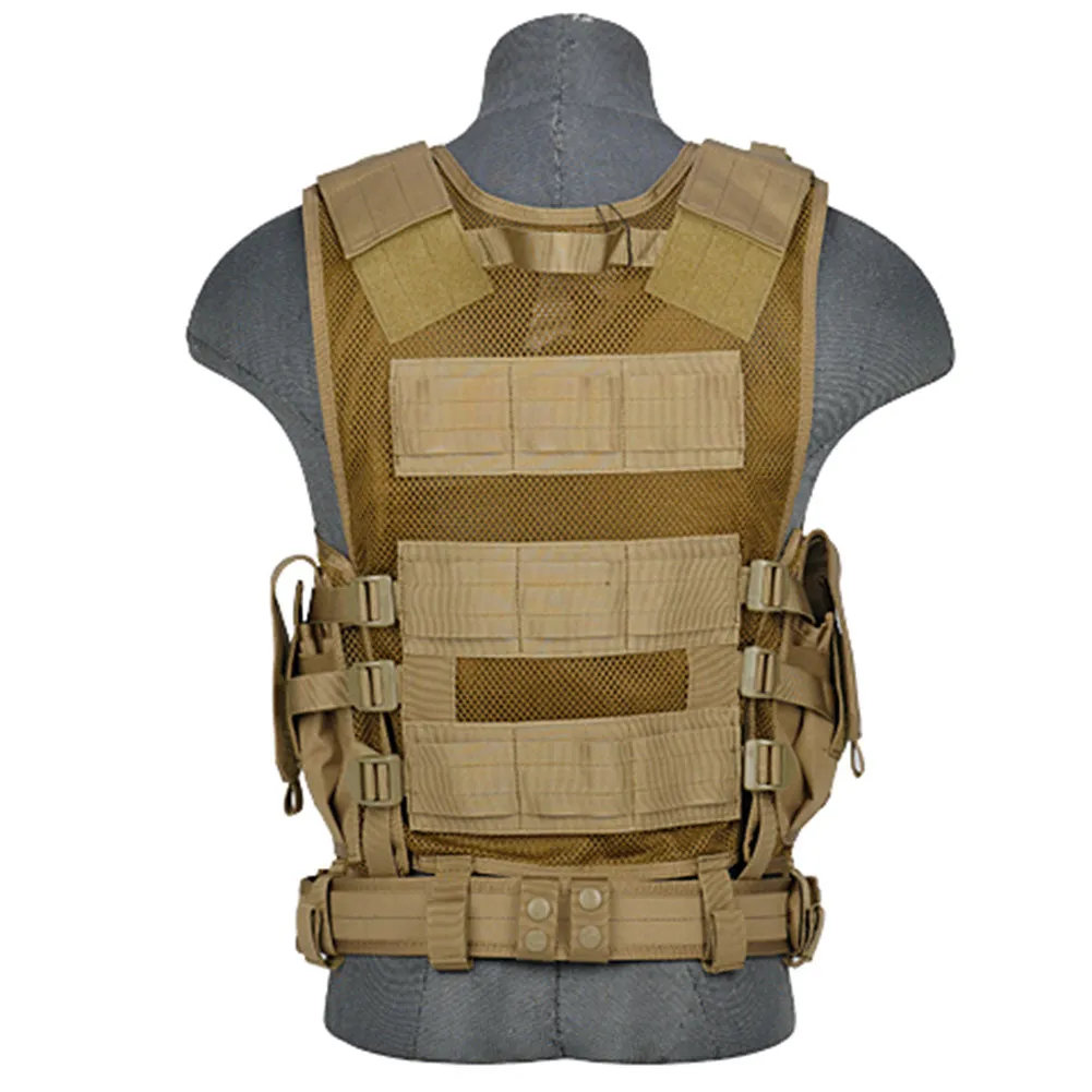 Lancer Tactical Cross Draw Vest with Holster