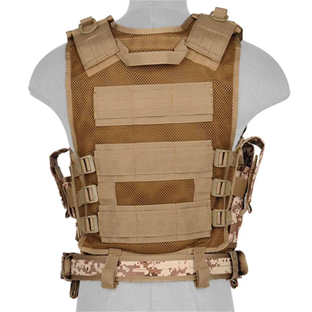 Lancer Tactical Cross Draw Vest with Holster