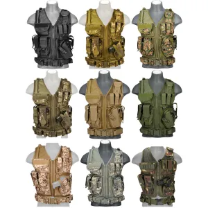 Lancer Tactical Cross Draw Vest with Holster