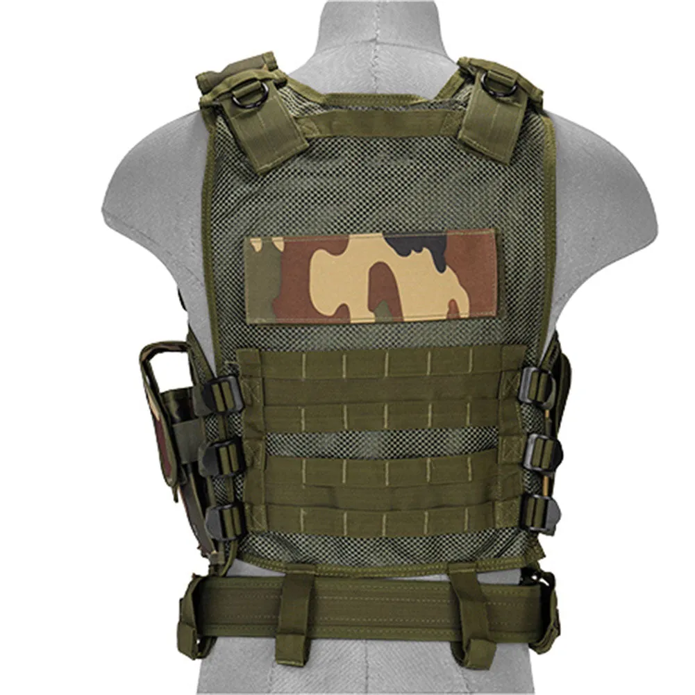 Lancer Tactical Cross Draw Vest with Holster