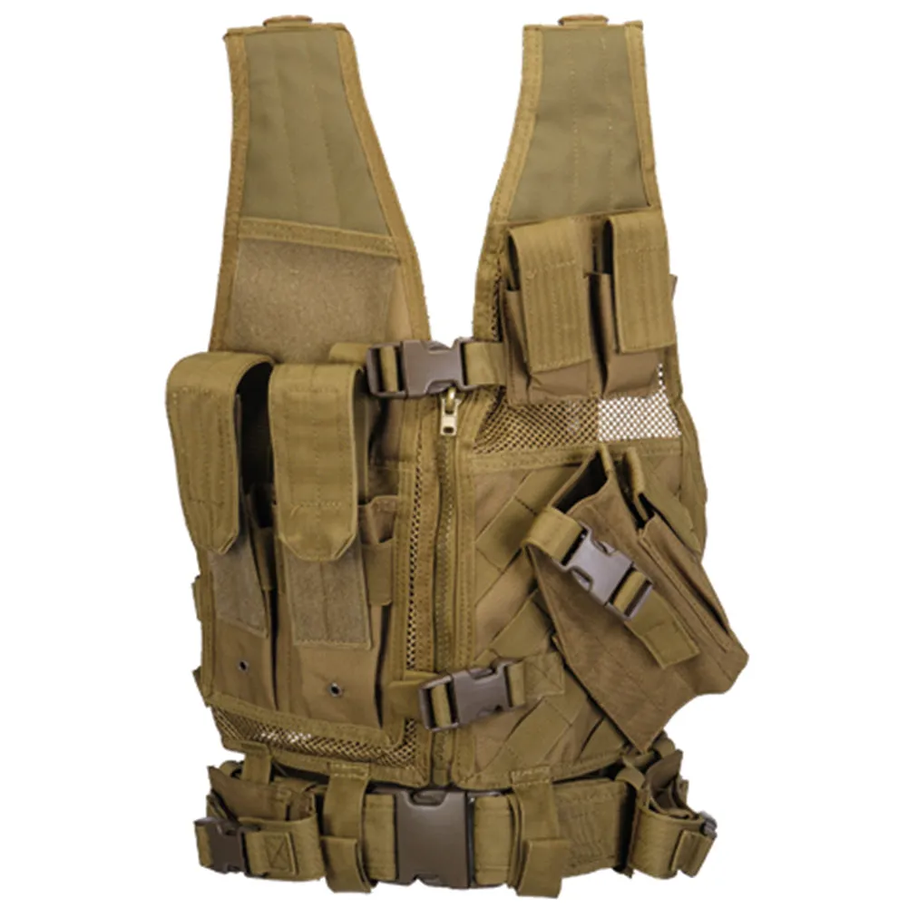 Lancer Tactical Youth Size Cross Draw Vest with Holster