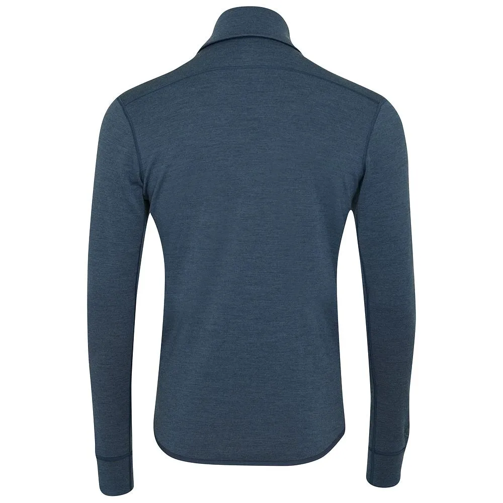 Mens 320 Merino Full Zip (Denim/Navy)