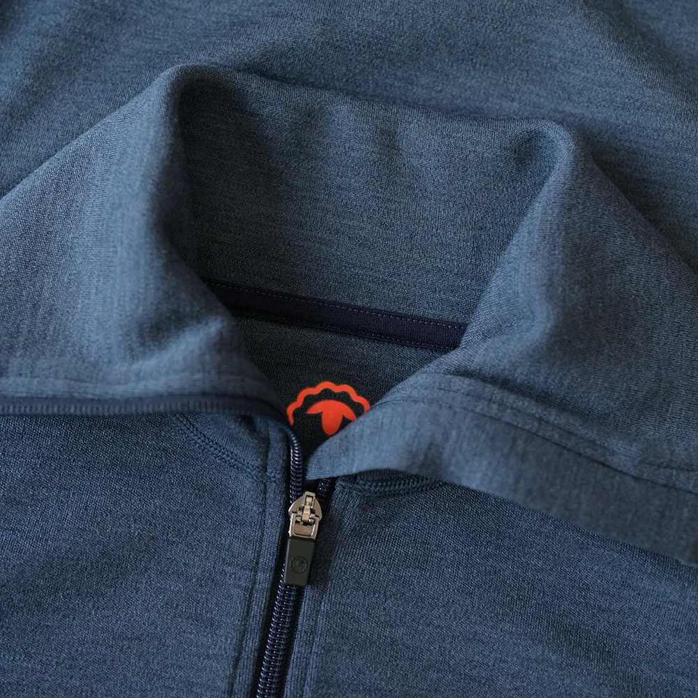 Mens 320 Merino Full Zip (Denim/Navy)