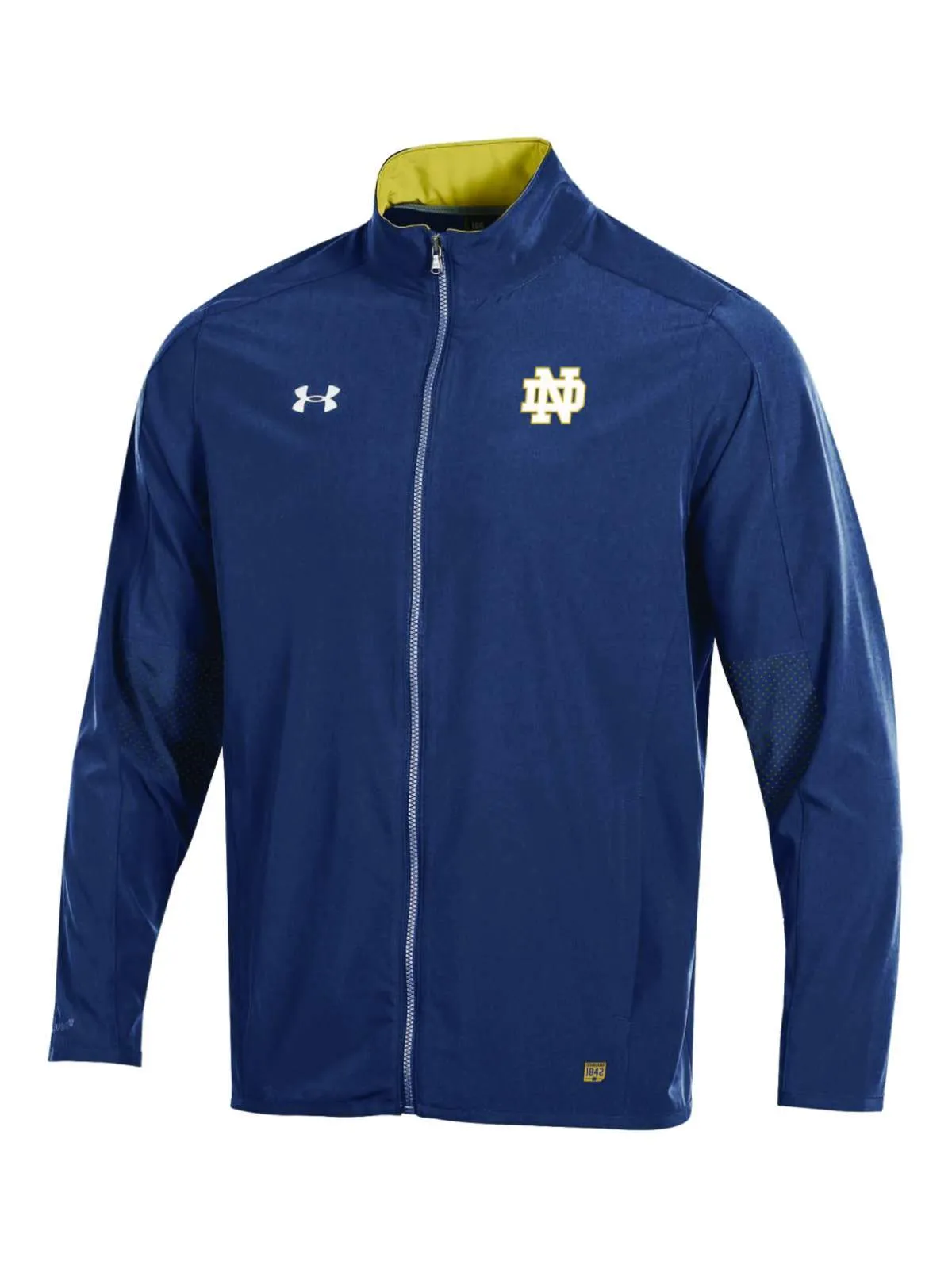 Notre Dame Fighting Irish Under Armour On-Field Stealth Charger Warm Up Jacket