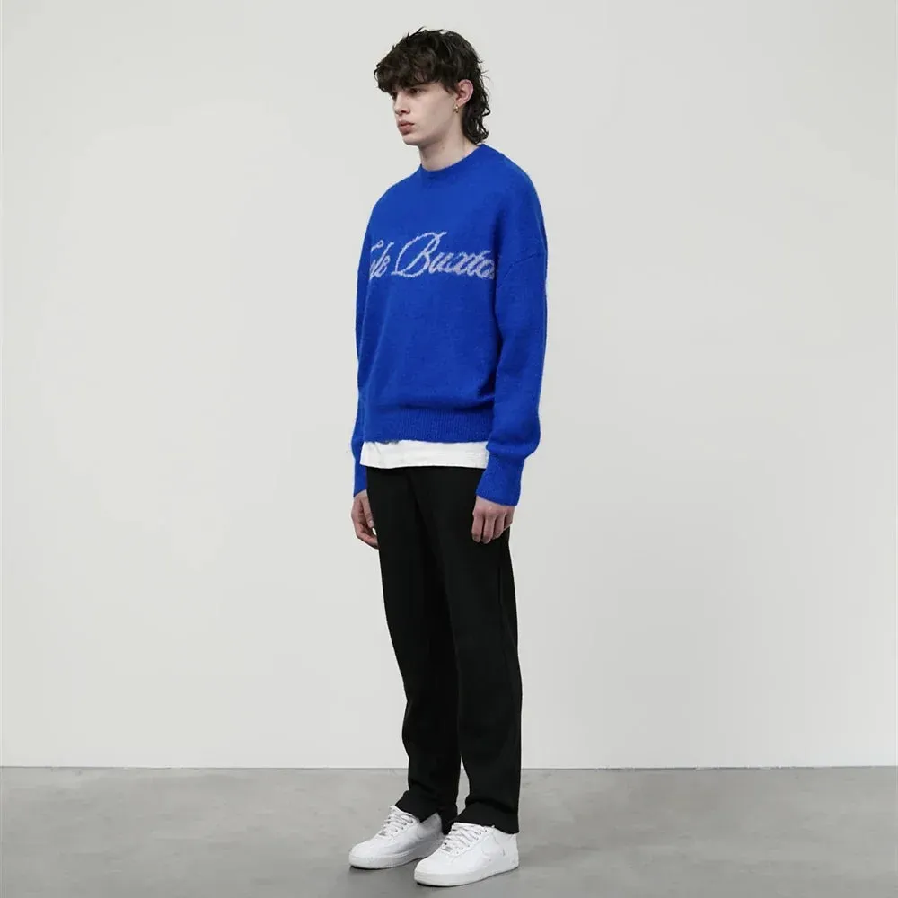 Oversized Letter Loose Streetwear Sweater