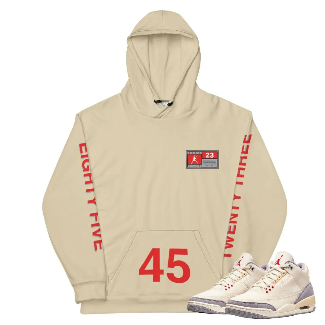 Retro 3 "Muslin" Hoodie